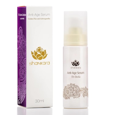 Shankara Ageless Vitamin C Serum with Gotu Kola for Hydrated YoungerLooking Skin  Herbal Neck and Face Serum for Dark Spots Fine Lines Wrinkles  CrueltyFree FragranceFree 30ml