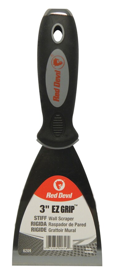 Red Devil 6209 EZ Grip Wall Scraper 3 Inch Multi