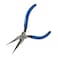Klein Tools D335512C Linemans Pliers Needle Nose Side Cutters Spring Loaded 5Inch Extra Slim