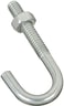 National Hardware N232884 2195BC J Bolt in Zinc plated