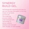 Young Nails Synergy Gel System Building Gel  Hard Builder Gel Superior Adhesion  Strength Structured Nail Gel Builder  Build Gel Pink 60g