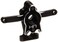 Hot Racing VXS4801 Aluminum Servo Saver Steering Bellcrank Black  116 TRA