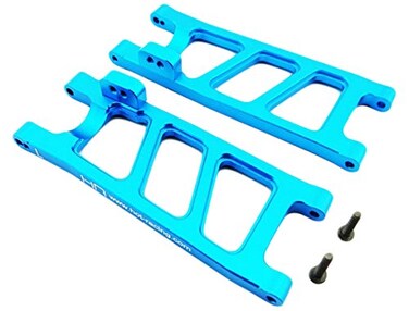 Hot Racing ECT5606 Blue Aluminum Rear Suspension Arms  ECX 2WD