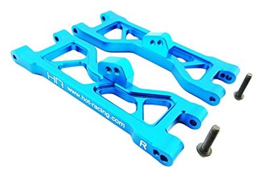 Hot Racing ECT5506 Aluminum Sb Front Suspension Arm Set Blue  ECX 2WD