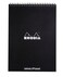 Rhodia Wirebound Notepad A4 Dot  Black 185039C