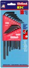 EKLIND 10018 HexL Key allen wrench  18pc set SAE Inch Sizes 050516 Short  Long