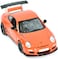 KiNSMART Porsche 911 GT3 RS SetOf4 136 Scale 5 Die Cast Model Toy Super Sports Car WhiteOrangeSilverBlack