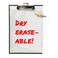 Mobile Ops Unbreakable Quick Reference Clipboard With Transparent Protective Cover CLEAR TA1611