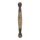 Amerock  Cabinet Pull  Elegant Brass  3 inch 76 mm Center to Center  Natures Splendor  1 Pack  Drawer Pull  Drawer Handle  Cabinet Hardware