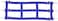 Tough 1 Nylon Stall Guard Royal Blue 36 to 48
