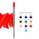 Monteverde Ballpoint Refill to Fit Parker Ballpoint Pens Medium Point Soft Roll Red 2 per Pack P132RD