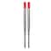 Monteverde Ballpoint Refill to Fit Parker Ballpoint Pens Medium Point Soft Roll Red 2 per Pack P132RD