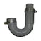 LASCO 256860 Flexible Rubber PTrap with Worm Drive Clamps for OD Tubes 1 12 x 1 121 14