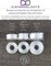 CleverDelights Size A Class 15 White Prewound Bobbins  36 Pack  75D2 60WT Polyester Thread  Compatible with SE400 SE600 SE625 SE700 SE725 SE1900 PE535 PE550D PE800 PE900