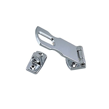 Perko 1198DP3CHR ChromePlated Hasp  334 Length x 1 Width x 14 Padlock Clearance