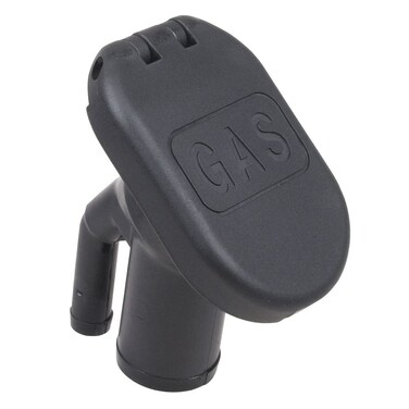 Perko 1318DPGBLK Polymer Vented Gas Fill with 35 Angled Neck for 15 Hose  Black