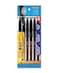 Kittrich Corporation Promarx Tc Ball Pro Grip Stick Pen 10 mm Black Ink 6Count BP64KF1P0648