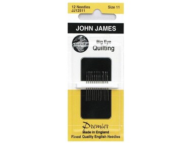 John James Big Eye Quilting Hand NeedlesSize 11 12Pkg