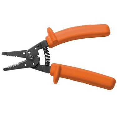 Klein Tools 11055INS Insulated KleinKurve Wire StripperCutter Orange
