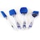 Norpro Silicone Scoop Spatula Blue One Size As Shown