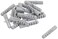 fischer S8 14 100pcs Expansion Plug Rimless HighQuality Nylon Expands in Two Directions Wood or Chipboard Screws Can Be Used Ideal for Concrete and Solid Masonry