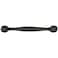 Hickory Hardware 1 Pack Solid Core Kitchen Cabinet Pulls Luxury Cabinet Handles Hardware for Doors  Dresser Drawers 5116 Inch 128mm Hole Center Black Iron Refined Rustic Collection