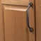 Hickory Hardware 1 Pack Solid Core Kitchen Cabinet Pulls Luxury Cabinet Handles Hardware for Doors  Dresser Drawers 5116 Inch 128mm Hole Center Black Iron Refined Rustic Collection
