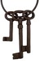 Super Z Outlet Pirate Ship Skeleton Jail Keys Set  Cast Iron Costume Prop