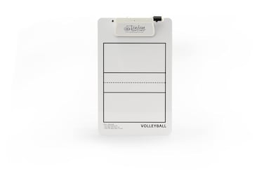 Tandem Sport Volleyball Coaches Deluxe Clipboard  Double Sided Dry Erase Volleyball Coachs Clipboard with Dry Erase Marker  Plan Strategy Visualize Plays  Volleyball Coaching Supplies