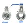 DAN SPEED 2 NPT Female 316 Stainless Steel Full Port Ball Valve Vinyl Handle WOG1000