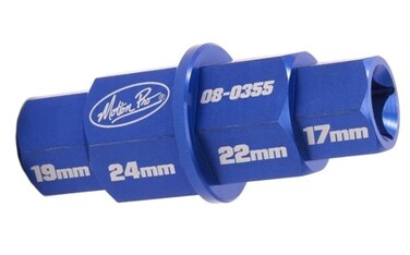 Motion Pro 080355 T6 Superlight Hex Axle Tool 17192224 mm