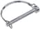 Hillman 58528 14 x 2 Round Wire Lock Pin Zinc 4 Pieces
