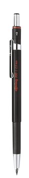 rOtring 300 Mechanical Pencil  20 mm  Refillable with Sharpener Under Cap  Black  1Count