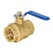 Eastman 114 Inch IPS Heavy Duty Full Port Ball Valve Brass Plumbing Fitting 20051LF