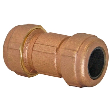 Eastman Short Pattern Compression Coupling 34 Inch IPS x 1 Inch Copper 3 Inch Length 20525LF