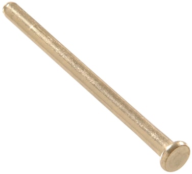 The Hillman Group 852781 4 Residential Door Hinge Pin Only  Satin Brass Finish 2Pack