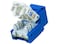 Monoprice Cat6 RJ45 Toolless Keystone Jack  For 2224AWG Solid Wire Blue
