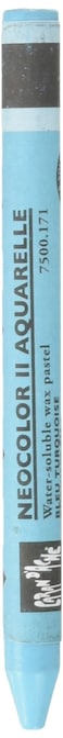 CREATIVE ART MATERIALS Caran Dache Neocolor II Crayon  Turquoise Blue 7500171