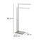 GraniteFree Standing Stainless Steel Hand Towel Stand Bathroom Hand Towel Organizer Stand with Ganite Rounded Pedestal