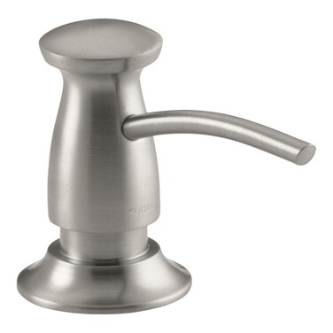 KOHLER K1893CVS Built in Soap DispenserKitchen Sink Soap Dispenser in Vibrant Stainless