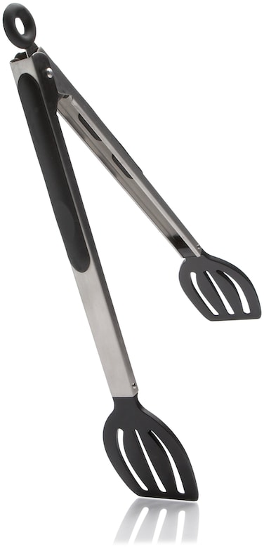 Norpro 12 Inch GripEZ Locking Spatula Tong Shown