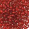Miyuki Round Seed Beads Size 60 20g Silver Lined Ruby