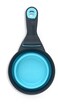 Dexas Popware for Pets Collapsible KlipScoop 2 Cup Capacity GrayBlue
