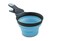 Dexas Popware for Pets Collapsible KlipScoop 2 Cup Capacity GrayBlue