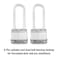 Master Lock M1XTLJ Magnum Heavy Duty Padlock with Key 2 Pack KeyedAlike Steel