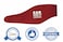 Ear BandIt Swimming Headband  Invented by Physician  Hold Ear Plugs in  The ORIGINAL Swimmers Headband  Doctor Recommended  Secure Earplugs Red