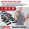 SPRI Braided Xertube Resistance Bands  Premium Exercise Band for Men  Women  Workout Equipment for Home Gym Fitness Training  Comfort Grip for Strength Weights and Resistance  Light