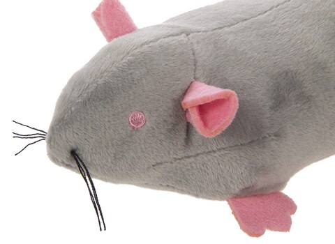SmartyKat Rat Pack Kicker Plush Catnip Cat Toy  Randomly Selected Color Jumbo