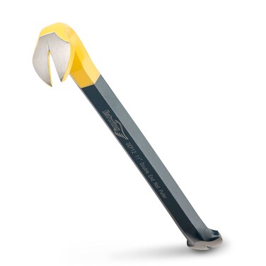 ESTWING Nail Puller  12 DoubleEnded Pry Bar with Straight  Wedge Claw End  DEP12Blue