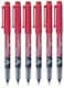 Pilot Red V Sign Pen Liquid Ink Medium 2mm Nib Tip 06mm Line Width VSign Fibre Tip Point Marker Graphics SWVSP Pack of 6